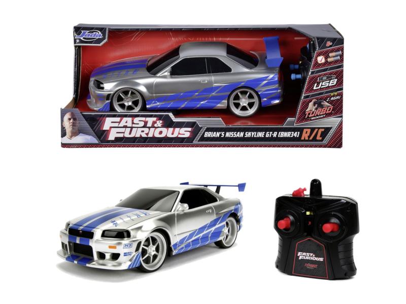 Rychle a zběsile RC Nissan Skyline GTR 1:16